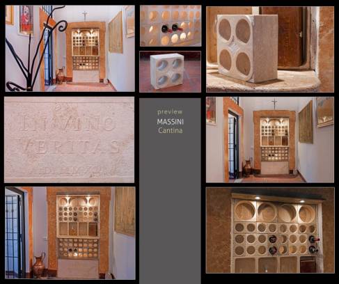 Portabottiglie di design: WineMOD in Casa d'epoca