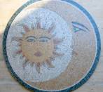 Sun & moon mosaic