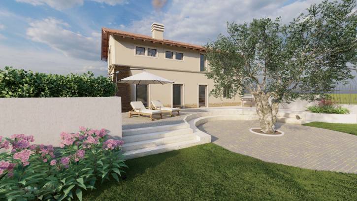 Rendering Casale Roma - Settecamini