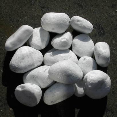 Pebbles White Carrara