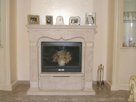 Fireplace model Pitigliano