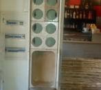 Set of wine cellar foer wall in a bar with Modules WineMOD.