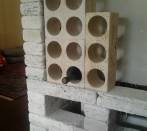  WineMod Design:Modular System in travertine antique for cellar,winery and winebar