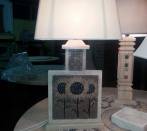 Exclusive Lamps in travertine.