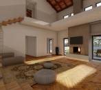 Rendering Casale Roma - Settecamini